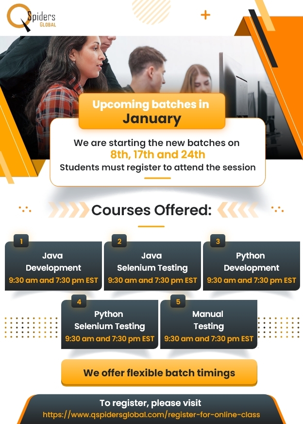 QSpiders Global - Software Training Institute